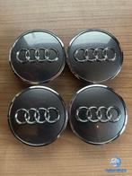 ORIGINELE Audi naafkap naafdop set grijs, Auto diversen, Wieldoppen, Verzenden, Gebruikt