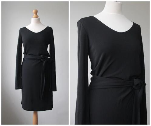 DKNY - prachtige als nieuwe jurk / zwart / maat S, Kleding | Dames, Jurken, Zo goed als nieuw, Maat 36 (S), Zwart, Boven de knie