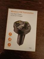 Wireless FM transmitter, carkit, Auto diversen, Carkits, Ophalen of Verzenden, Nieuw