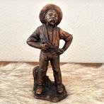 Prachtig beeld Cowboy Johan Derksen  look a like SPOTPRIJS!, Antiek en Kunst, Ophalen of Verzenden