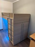 Degelijke hoogslaper, Huis en Inrichting, Slaapkamer | Bedden, Ophalen, 90 cm, Eenpersoons, Zo goed als nieuw