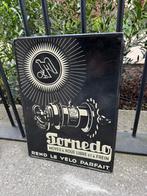 Vintage Torpedo Fietsreclamebord - Zeldzaam!, Ophalen of Verzenden