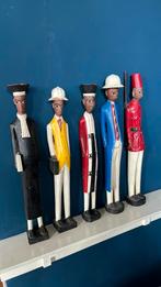 Set Afrikaanse ‘colon’ beelden Ivoorkust, Antiek en Kunst, Ophalen