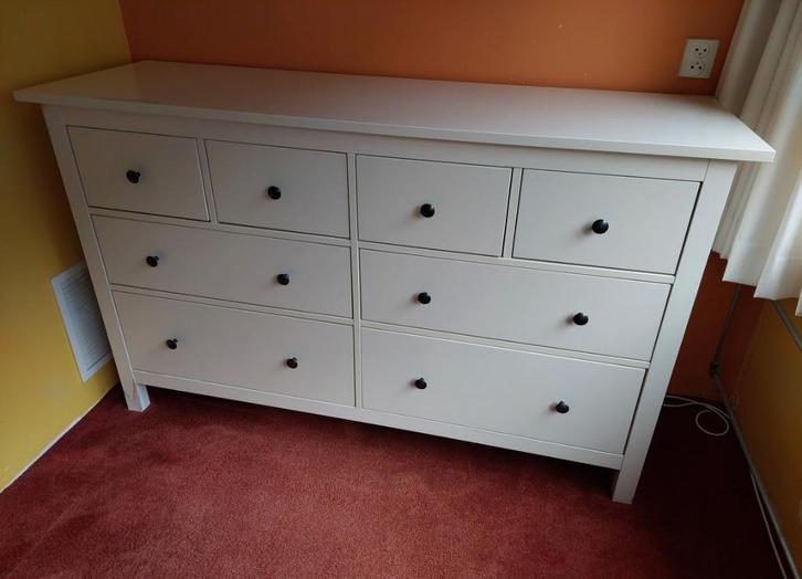 Ikea HEMNES ladenkast 8 lades 160x96 cm, Huis en Inrichting, Kasten | Ladekasten, Gebruikt, Minder dan 100 cm, 150 tot 200 cm