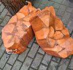 Netzakken droog eikenhout, Tuin en Terras, Haardhout, Minder dan 3 m³, Ophalen of Verzenden