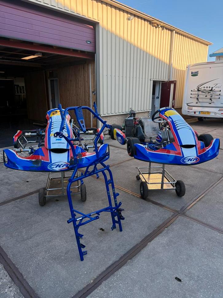 CKR kart met Rotax Junior motor – wedstrijdklaar pakket!, Sport en Fitness, Karting, Zo goed als nieuw, Kart, Ophalen