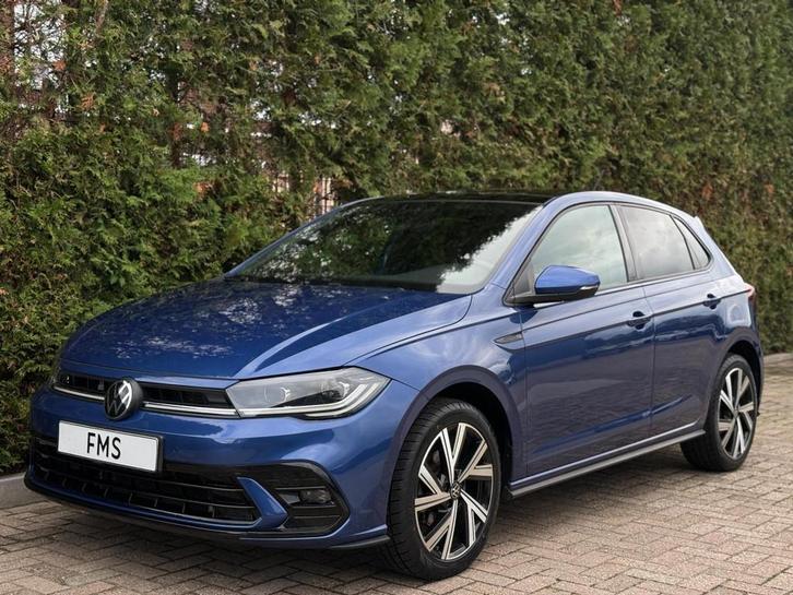 Volkswagen Polo 1.0 TSI 2x R-Line Panorama Camera CarPlay, Auto's, Volkswagen, Bedrijf, Te koop, Polo, ABS, Achteruitrijcamera