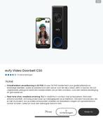 Nieuwe Eufy C30 draadloze zwarte camera deurbel ongebruikt, Ophalen, Bewegingsdetectiesensor, Nieuw, Draadloos