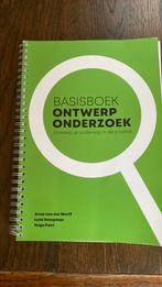 Anne van der Werff - Basisboek ontwerponderzoek, Sociale wetenschap, Ophalen of Verzenden, Zo goed als nieuw, Anne van der Werff; Hugo Pont; Luuk Kampman