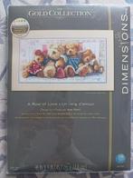 Borduurpakket A Row of Love van Dimensions Gold, Ophalen of Verzenden, Nieuw, Borduurpakket