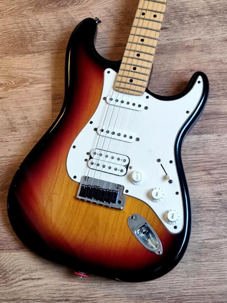 Fender USA Stratocaster HSS, Muziek en Instrumenten, Snaarinstrumenten | Gitaren | Elektrisch, Zo goed als nieuw, Solid body, Fender