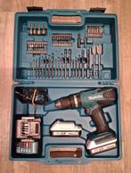 Makita HP457D klopboormachine set – met koffer & 2 accu’s, Doe-het-zelf en Verbouw, Gereedschap | Boormachines, Ophalen of Verzenden