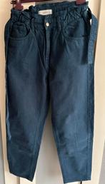 Prachtige katoenen d. Blauwe broek met. 36/ 38 merk BASH38, Kleding | Dames, Broeken en Pantalons, Ophalen of Verzenden, Zo goed als nieuw
