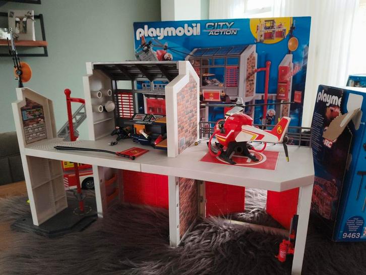 Playmobile brandweer, Kinderen en Baby's, Speelgoed | Playmobil, Ophalen
