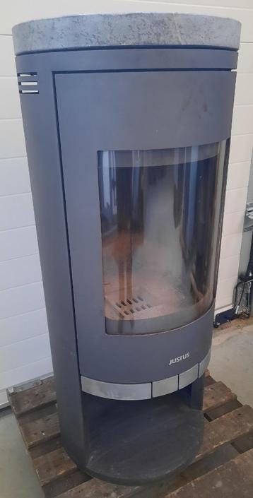 !!MOOIE!!! HOUTKACHEL/ SPEKSTEENKACHEL / JUSTUS/ 7KW beschikbaar voor biedingen