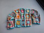 Gehaakt Granny Square Vest - Maat 38 - Cropped Top, Maat 38/40 (M), Overige kleuren, Nieuw, Ophalen of Verzenden