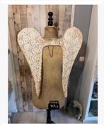 Antieke paspop-engelen vleugels, alleen vleugels, Antiek en Kunst, Curiosa en Brocante, Ophalen of Verzenden