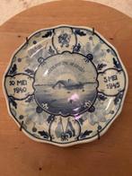 Regina Delfts blauw bordje G.R. Bonsel, Antiek en Kunst, Ophalen of Verzenden