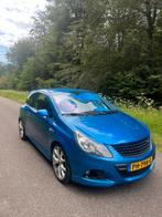 Opel Corsa 1.6 OPC 3D 2007 Blauw, Auto's, Opel, Blauw, Leder en Stof, Handgeschakeld, Particulier