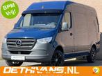 Mercedes-Benz Sprinter 314CDI 143PK L2H2 RWD / M-Bux / Camer, Stof, Gebruikt, Blauw, Mercedes-Benz