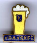 Krakskes bier email op koper speldje ( N_170 ), Verzamelen, Speldjes, Pins en Buttons, Verzenden, Nieuw, Merk, Speldje of Pin
