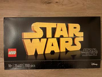 Lego Star Wars - Star Wars logo - 75407 - Nieuw beschikbaar voor biedingen
