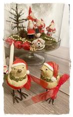 Victoriaans vogeltje hulstkransje , organzastrik,10 x 11 cm., Diversen, Meander, Nieuw, Ophalen of Verzenden, Meander