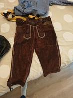 Lederhose Karnavalswierts Maat 50, Bruin, Maat 48/50 (M), Karnavalswierts, Ophalen of Verzenden