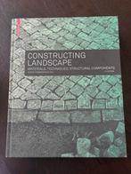Boek Constructing Landscape - Astrid Zimmerman, Ophalen of Verzenden, Beta, Zo goed als nieuw, HBO
