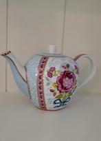 Pip Studio Floral Theepot Wit Klein - Top Conditie!, Overige typen, Ophalen of Verzenden, Zo goed als nieuw, Overige stijlen