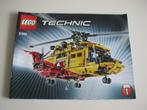 technic Lego 9396 Helikopter, Kinderen en Baby's, Speelgoed | Duplo en Lego, Ophalen of Verzenden, Zo goed als nieuw, Complete set