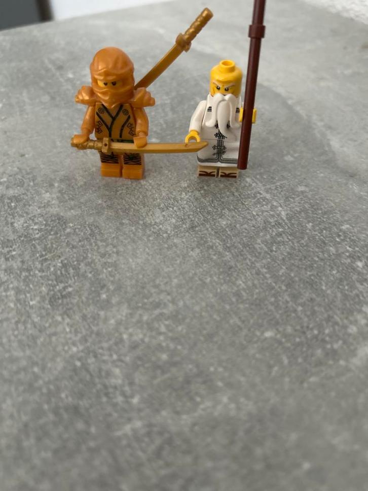 LEGO Ninjago Mister Wu & Golden Lloyd Minifiguren, Kinderen en Baby's, Speelgoed | Duplo en Lego, Nieuw, Lego, Losse stenen, Ophalen