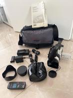 Canon XM1 3CCD Mini DV Video camera+Mic+Wide lens+afs+Tas, Audio, Tv en Foto, Videocamera's Digitaal, Mini dv, N, N, Canon