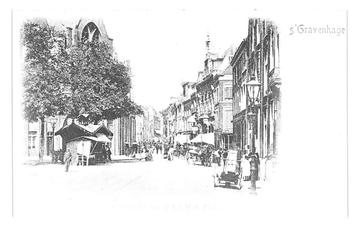 944064 s Gravenhage Dagelijksche Groenmarkt / West Einde Onb beschikbaar voor biedingen