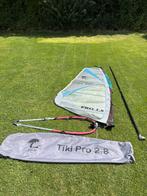 Tiki Pro 2.8 Windsurfset - Zo Goed Als Nieuw, Watersport en Boten, Ophalen, Met draagtas, Minder dan 250 cm, Zo goed als nieuw