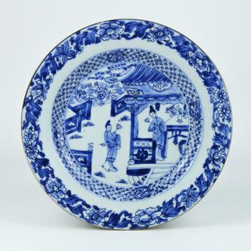 Chinees porselein Kangxi Lange Lijzen bord beschikbaar voor biedingen