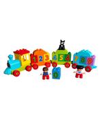 Lego Duplo getallentrein 10847 - compleet, Kinderen en Baby's, Speelgoed | Duplo en Lego, Ophalen of Verzenden, Gebruikt, Complete set