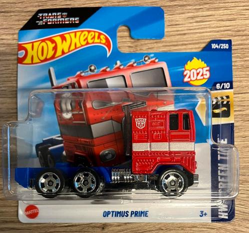 Hot Wheels Optimus Prime Hotwheels Transformers, Hobby en Vrije tijd, Modelauto's | Overige schalen, Nieuw, Ophalen of Verzenden