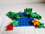 Duplo dierentuin safari dieren krokodil, Ophalen of Verzenden, Gebruikt, Duplo