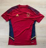 Ajax tenue bordeauxrood-blauw maat 176/m, Ophalen of Verzenden, Gebruikt, Maat 176