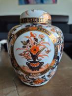 Imari Japan Saj Aardewerk Pot met Deksel, Ophalen