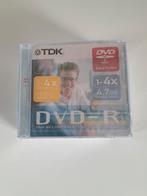 5x TDK DVD-R 4.7 GB Nieuw, Computers en Software, Beschrijfbare discs, Nieuw, Dvd, Ophalen of Verzenden