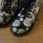 Dr. Martens Laarzen - Zwart Wit Stippen - Maat 32, Zwart, Lage of Enkellaarzen, Ophalen of Verzenden, Dr. Martens