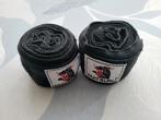 Boksbandage zwart Matsuru (zie omschrijving), Sport en Fitness, Boksen, Ophalen of Verzenden, Zo goed als nieuw, Boksbandage