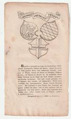 Houtsnede molen Utrecht heraldiek vrybrant molen molenaar, Verzenden