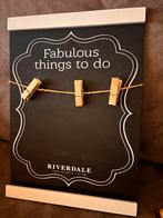 Krijtbord riverdale, Ophalen, Nieuw