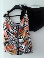 Badpak met broekje Sunflair 48 broekje 46 badpak, Kleding | Dames, Ophalen of Verzenden, Zo goed als nieuw, Zwart, Badpak