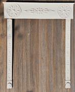 Voorzetschouw van gietijzer oud vintage 'Engelse stijl'., Ophalen, Gebruikt