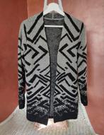 Only - Grijs zwart lang warm vest - mt xs, Only, Verzenden, Zo goed als nieuw, Maat 34 (XS) of kleiner