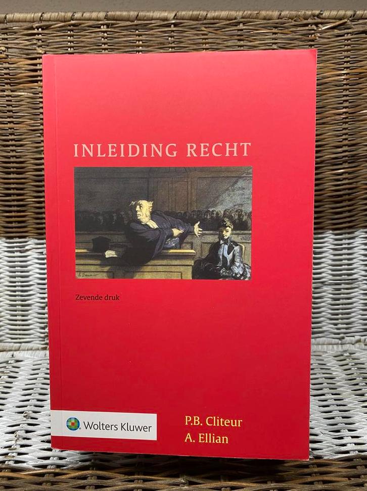 A. Ellian - Inleiding Recht, Boeken, Wetenschap, Zo goed als nieuw, Ophalen of Verzenden